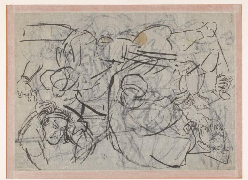 Sketches for a war dance