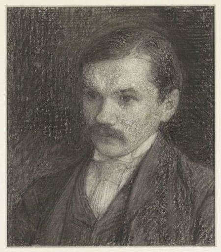 Portrait of the writer Frederik Willem van Eeden