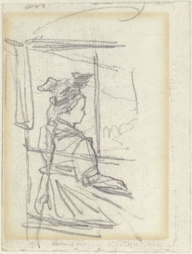 Seated girl