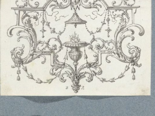 Panel filling with burning lamp
