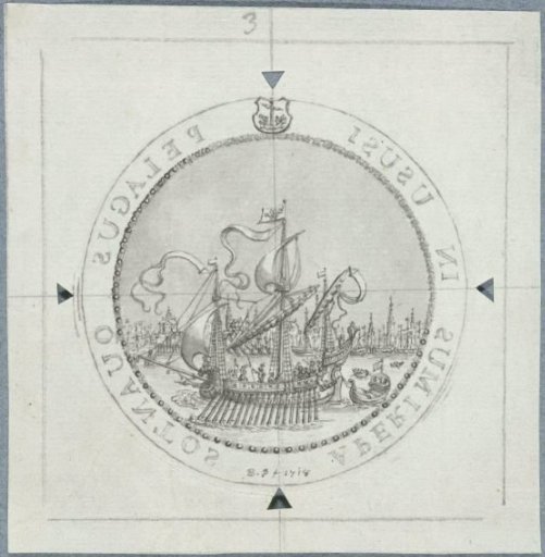 Medal on the Inauguration of the Town Hall