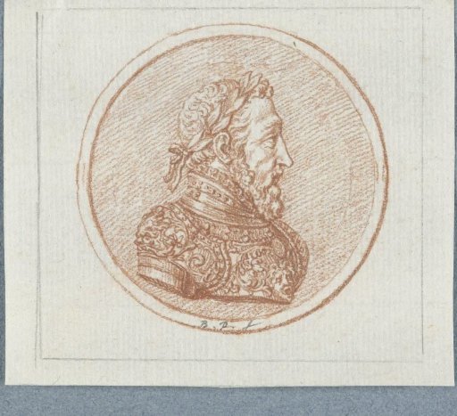 Medal with portrait of Henry II, King of France