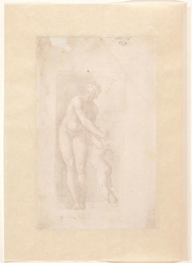 Statue group of Venus and Cupid