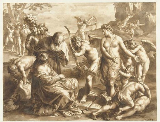 Allegory on the power of Venus