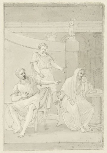 Democritus and Heraclitus
