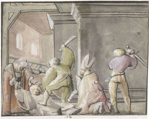 Martyrdom of a Bishop and His Servant