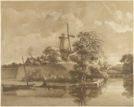 The Windmill near the Tolsteeg Gate in Utrecht