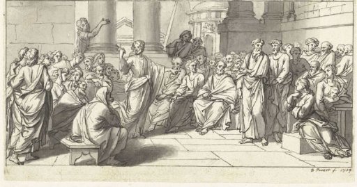 Paul preaches in Athens