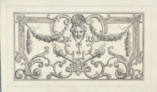 Panel filling with mask and two torches