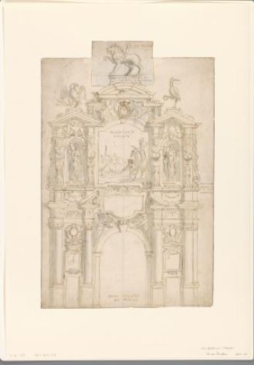 Design for an Arch of Triumph for Archduke Leopold William