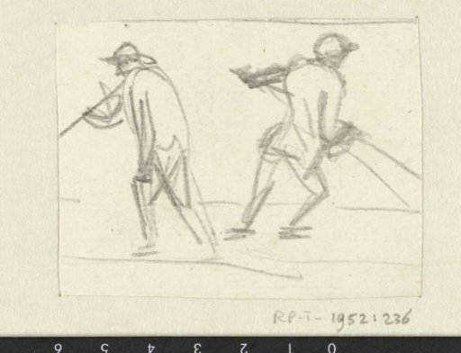 Two studies of a little hunter