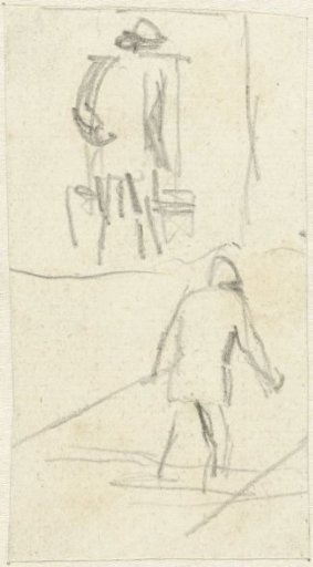 Two sketches of bearers