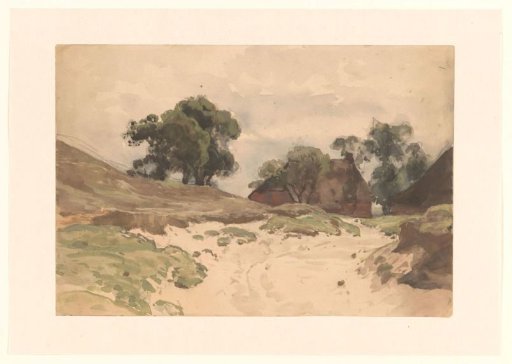 Landscape with farm