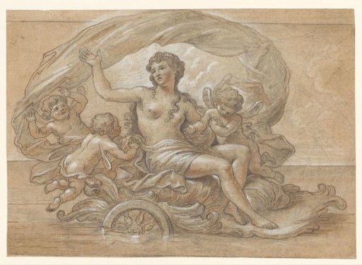 Galathea on her sea chariot