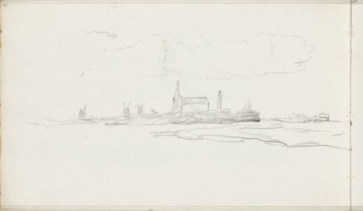 View of a church by the water