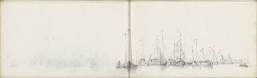 Moored Sailing Ships