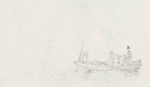 Figures in a Rowing Boat