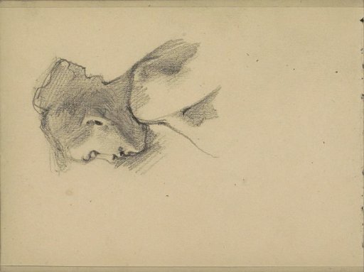 Head and shoulders of a nude woman