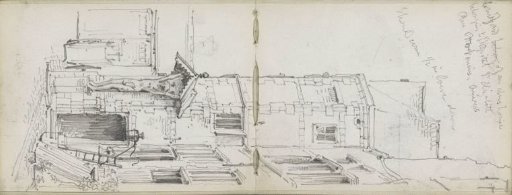 Courtyard of a Poorhouse in Antwerp