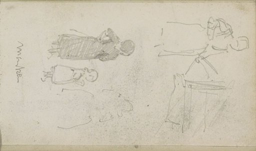 Women and a girl from Marken