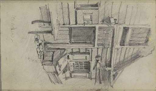 Wooden house in Marken