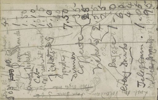 Travel Notes and Calculations