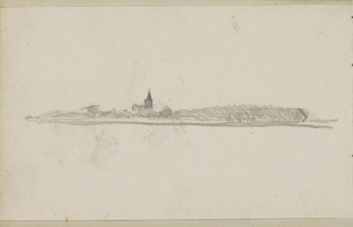 Landscape with a church tower