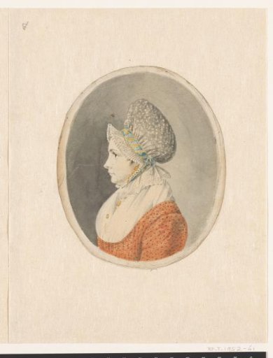 Portrait of a woman with a cap