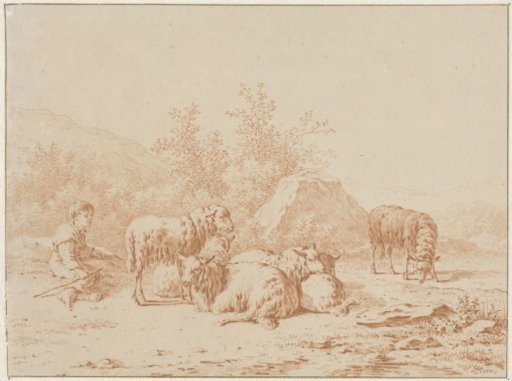 Landscape with Shepherd and His Flock