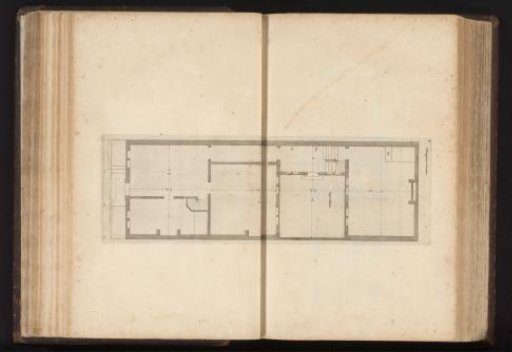 Plan for a townhouse