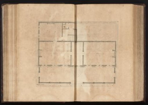 Plan of the Country House Westwijck in Purmer