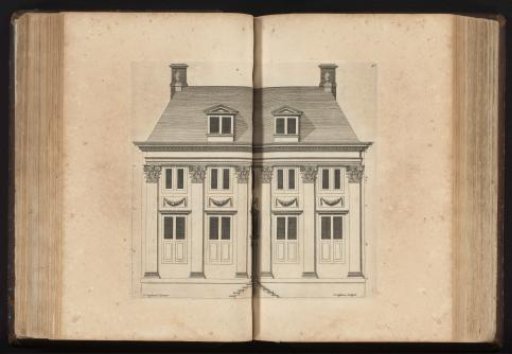 Facade of the Country House Driemond in Weesp