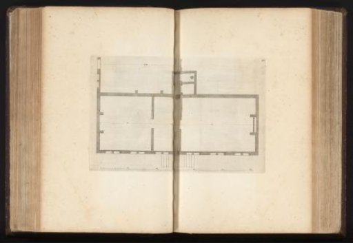 Plan of the Country House Groenhoven in Amstelveen