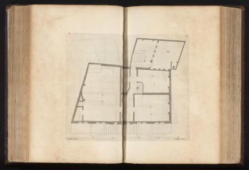 Plan of a House on the Geldersekade in Amsterdam