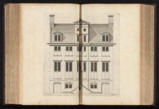 Facade of a Townhouse on the Geldersekade in Amsterdam