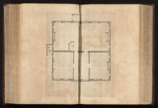 Ground plan of a country house at Purmer