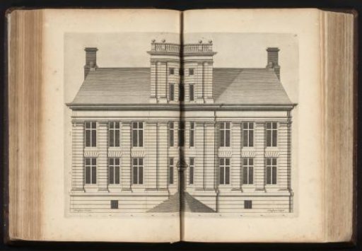 Facade for a country house