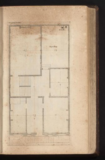 Plan for a townhouse on the Herengracht in Amsterdam