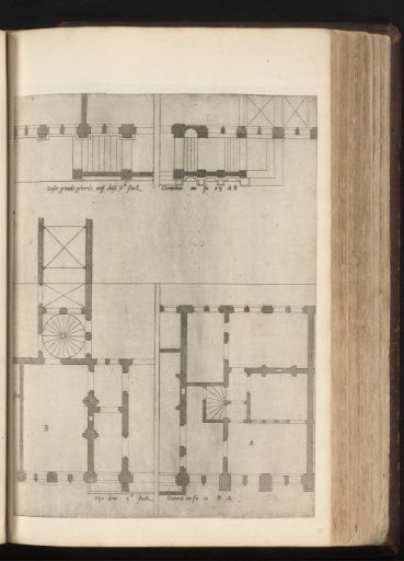 Plan in the Doric order