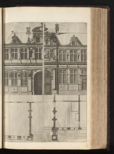 Plans and facades in the Ionic order