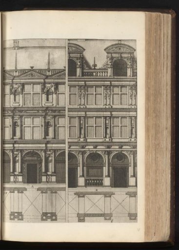 Plans and facades in the Corinthian order