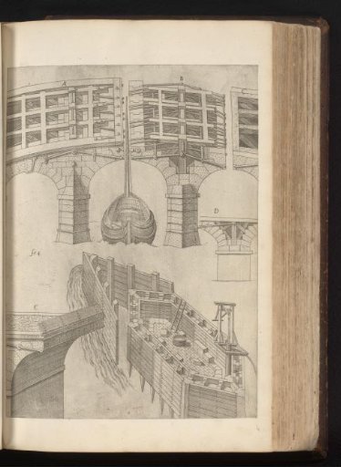 Hydraulic works in the Tuscan order