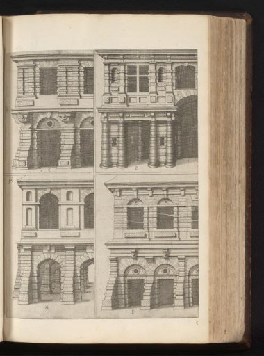 Facades in the Tuscan order