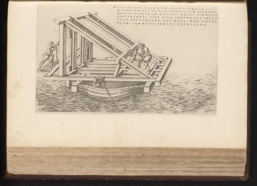 Portable floating pier with lead pipes