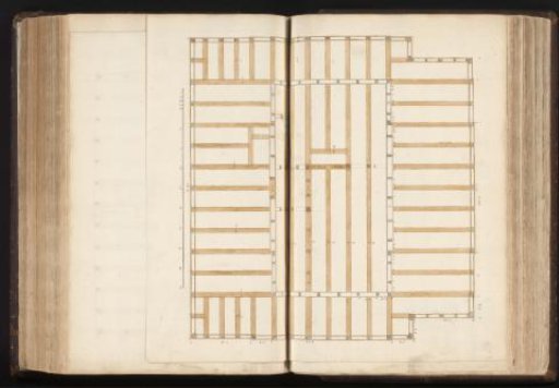 Plan of the Foundation of the Blockhouses in the Amstel