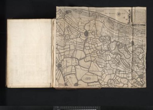 Historical map of a part of South and North Holland