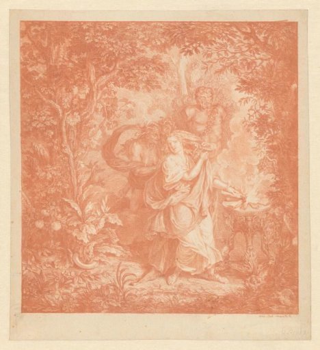 A woman sacrifices a fatal block of wood under pressure from the Furies