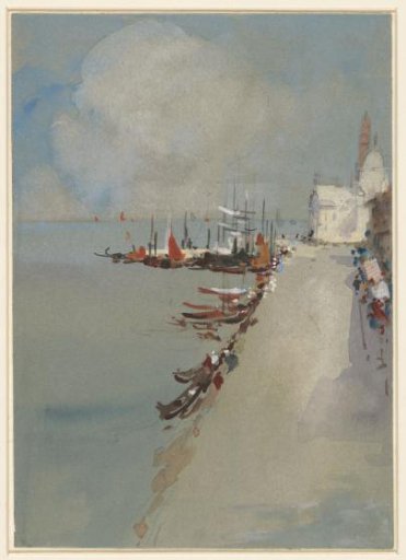 View in Venice with the Giudecca Canal