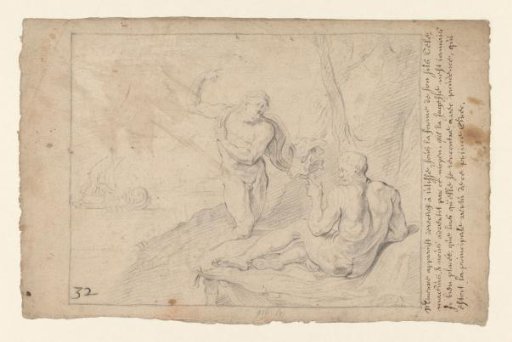 Minerva Appears to Odysseus in the Disguise of His Son Telemachus
