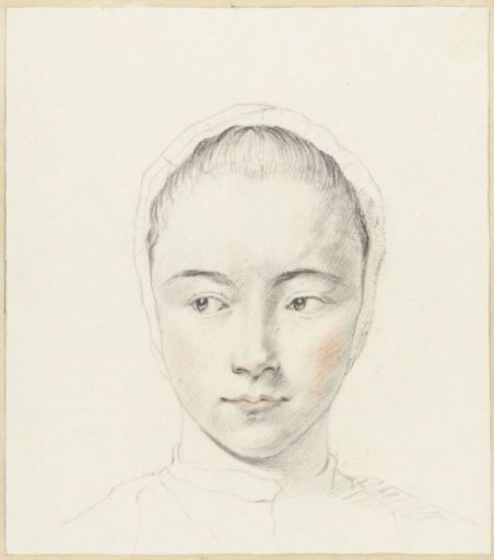 Head of a girl